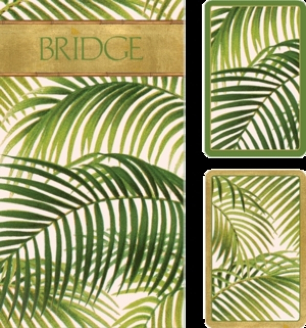 Caspari Bridge Set Under the Palms