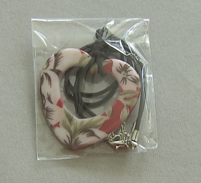 Augenstolz Brillenkette zu Fertiglesebrille Garden Flower white