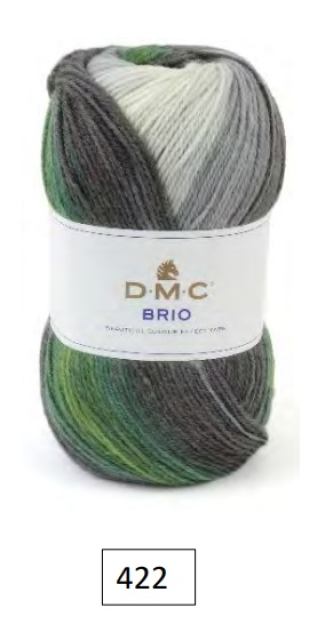 DMC Brio 100 Gramm Farbe 422