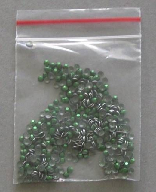 VIVA Bügelnieten 3 mm dunkelgrün