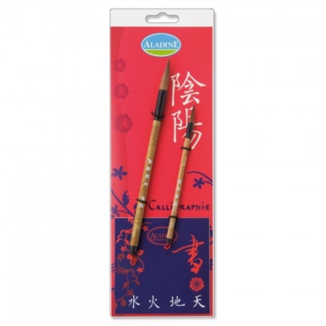 IZINK Calli & Co Calligraphie Malpinsel chinesisch 2-teilig