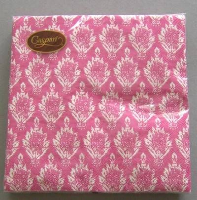 CASPARI Serviette pro Stück Finial pink