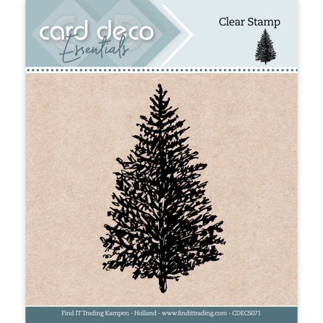 Card Deco Essentials Clear Stamp Transparenter Stempel Christmas Tree