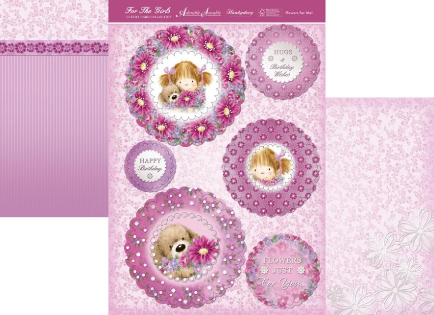 Hunkydory Bastelset Girls Flower