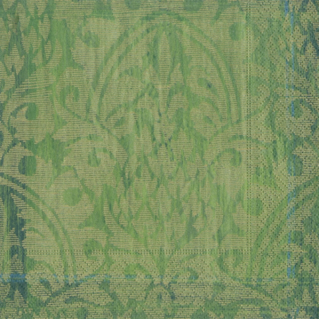 Caspari Lunch Serviette pro Stück Emerald Damask