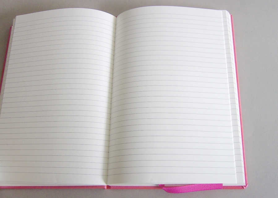 Caspari A 5 Journal iridescent Fuchsia