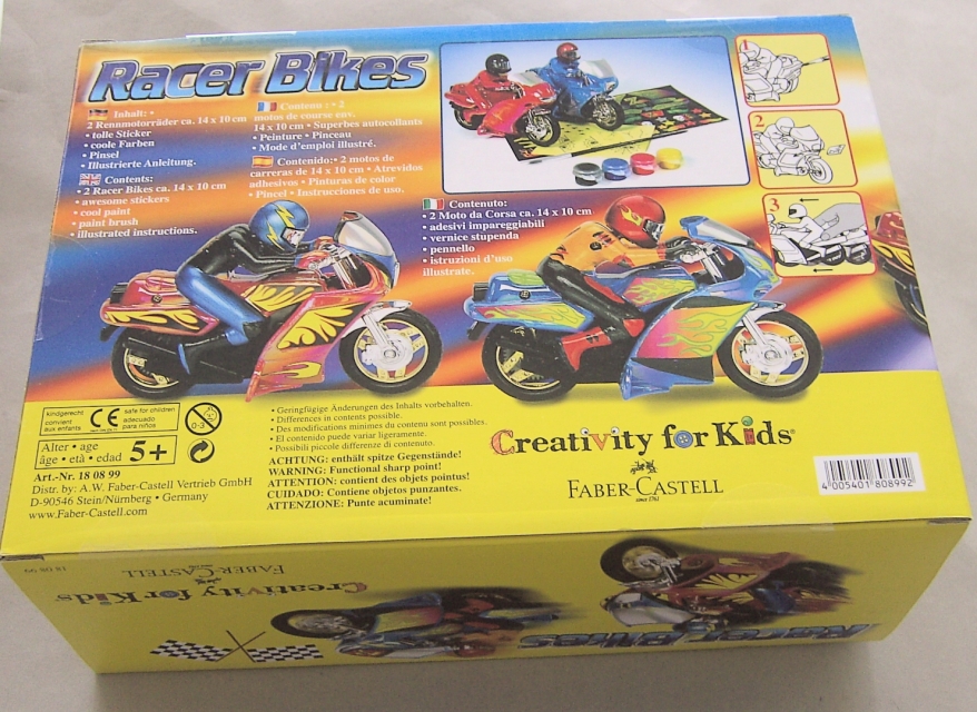 Faber-Castell Racer Bikes