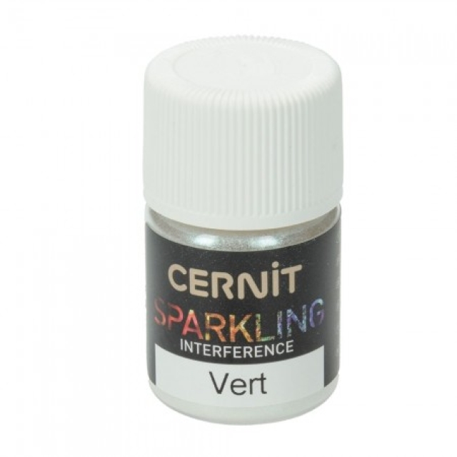 Cernit Sparkling 3 Gramm grün