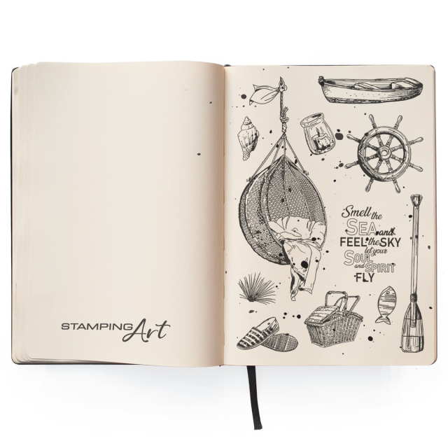 Ciao Bella Clear Stamp Set Let Your Soul fly