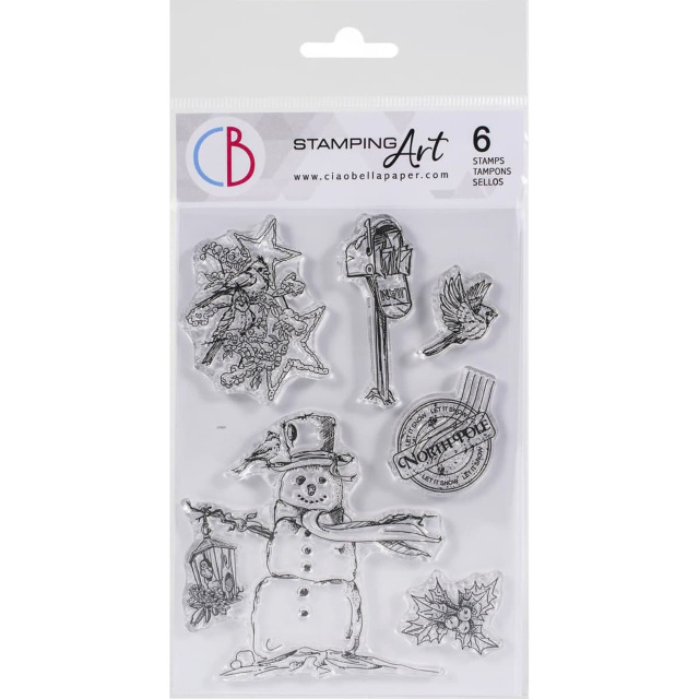 Ciao Bella Clear Stamp Set North Pole