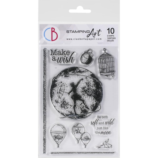 Ciao Bella Clear Stamp Set Make a Wish