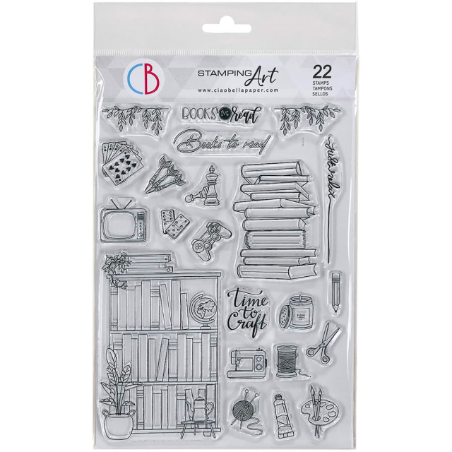Ciao Bella Clear Stamp Set Craft & Hobbies