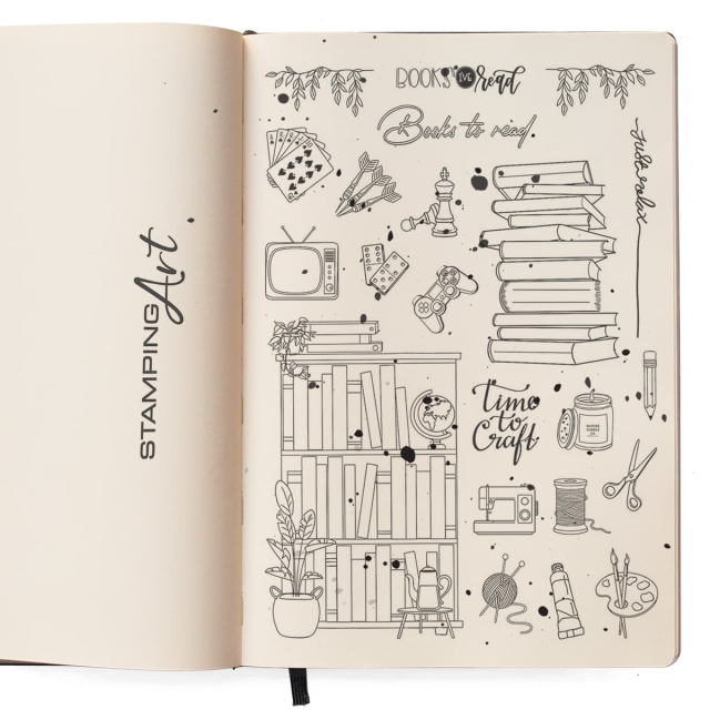 Ciao Bella Clear Stamp Set Craft & Hobbies