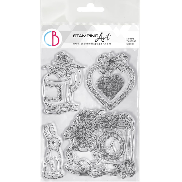 Ciao Bella Clear Stamp Set Spring Time