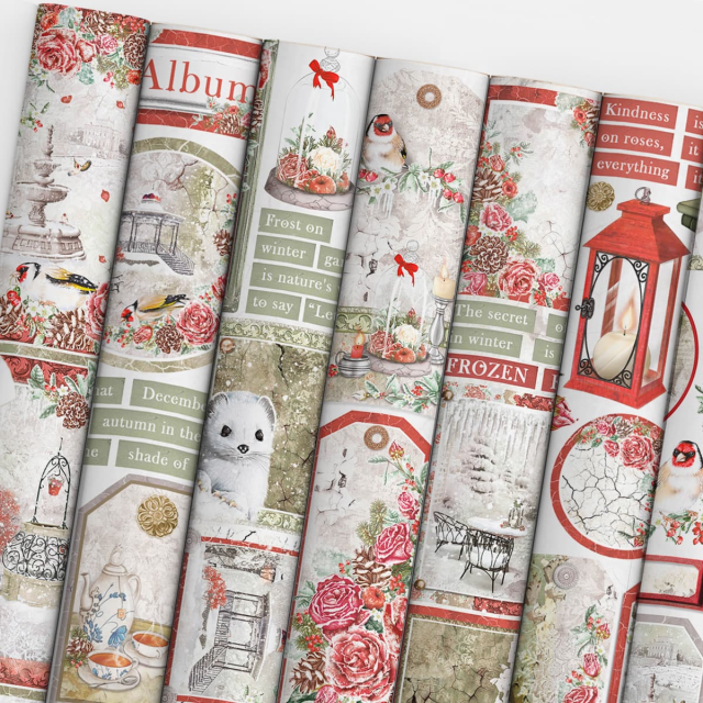 Ciao Bella Paper Pad A4 Frozen Roses Limited Edition