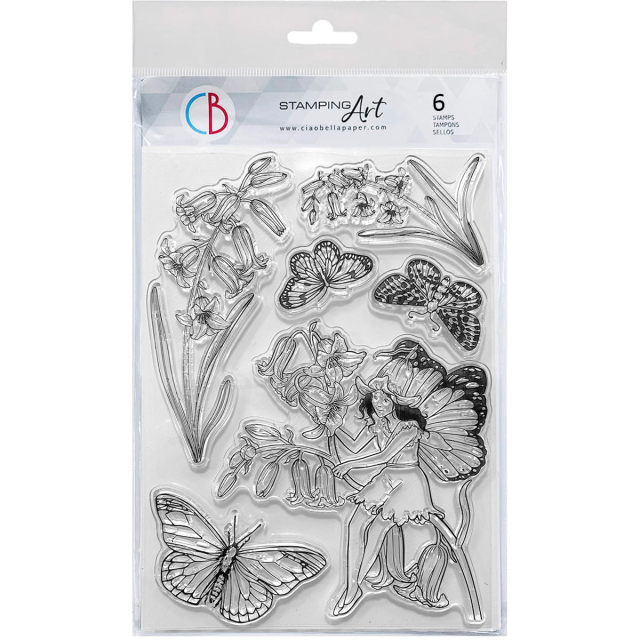 Ciao Bella Stamp Set Stempelset Fairy of Happiness