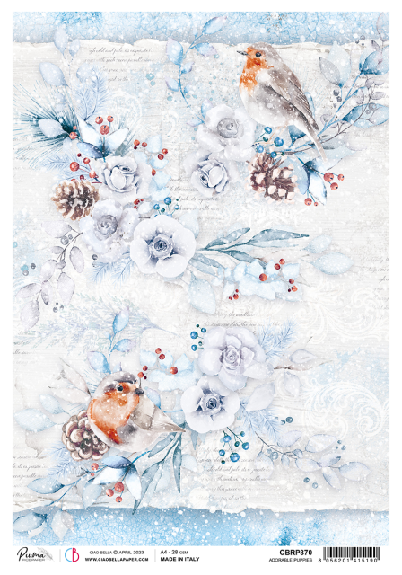 Ciao Bella Rice Paper A4 Magic White