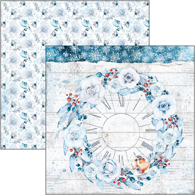 Ciao Bella 12 x 12 Inch Pad Winter Journey Patterns
