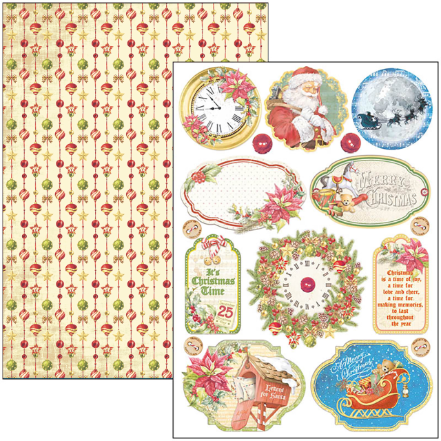 Ciao Bella A4 Creative Pad Dear Santa