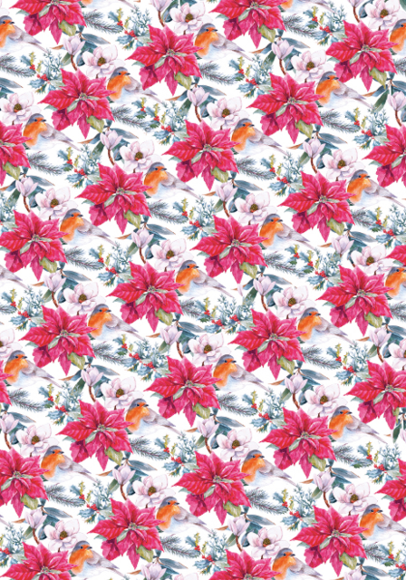 Ciao Bella Paper Patterns A4 Vellum Dear Santa