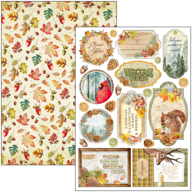 Ciao Bella Creative Pad A4 Into the Wild