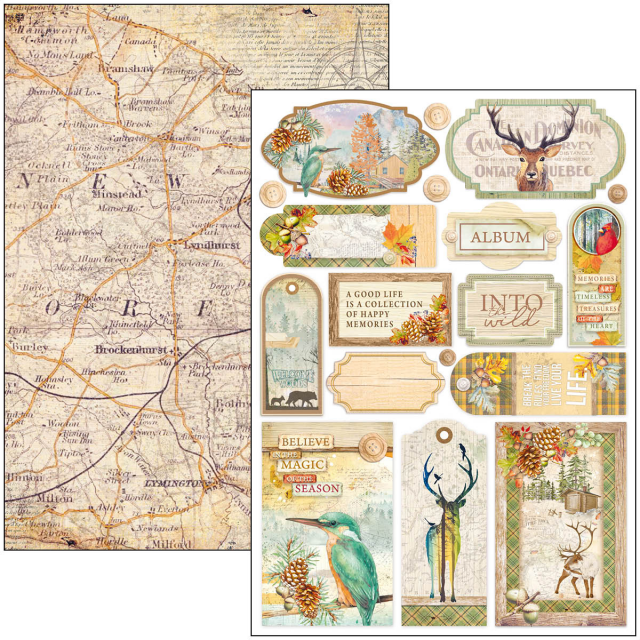 Ciao Bella Creative Pad A4 Into the Wild