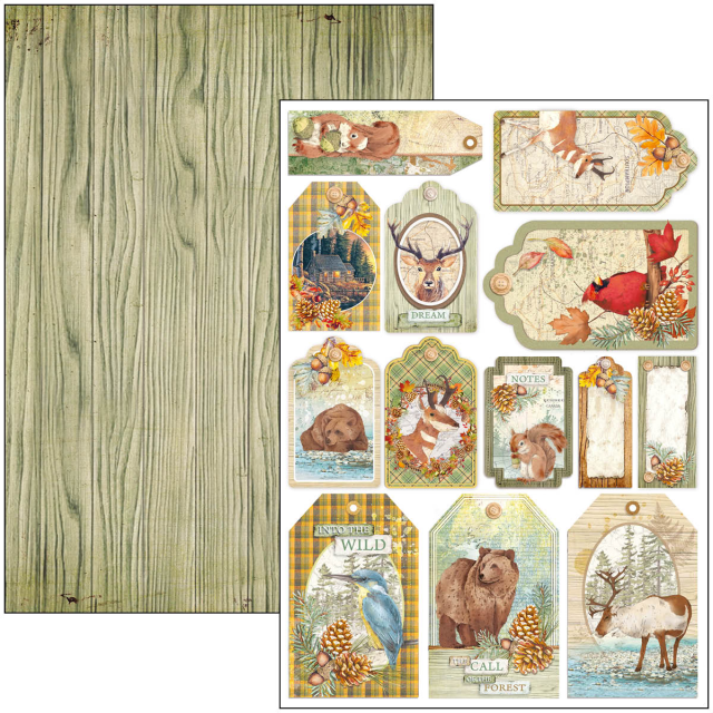 Ciao Bella Creative Pad A4 Into the Wild