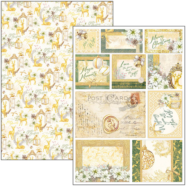 Ciao Bella Creative Pad A4 Sparkling Christmas