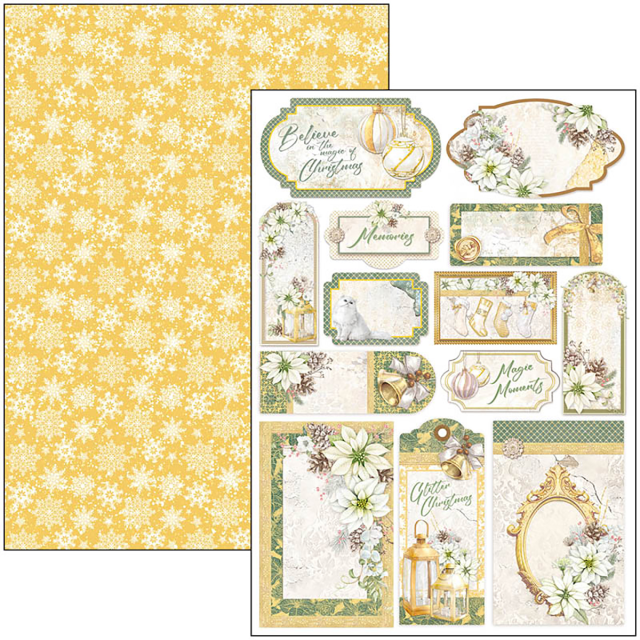 Ciao Bella Creative Pad A4 Sparkling Christmas