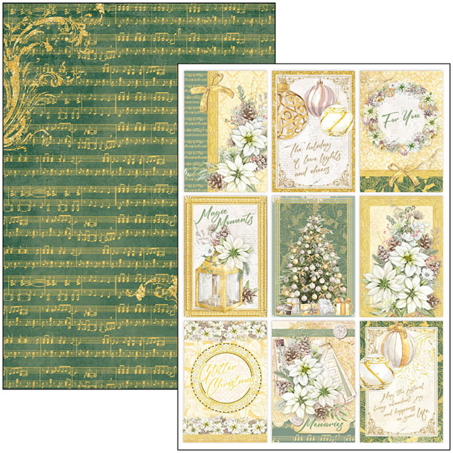 Ciao Bella Creative Pad A4 Sparkling Christmas