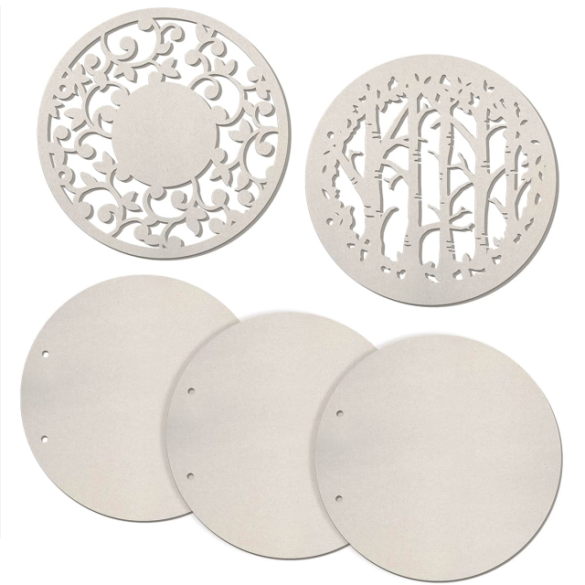 Ciao Bella Set mit 5 Deckkarten Wood