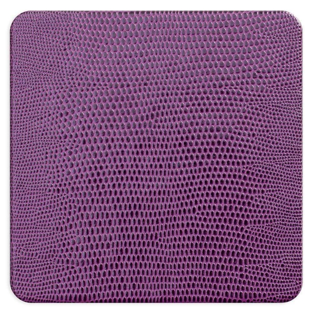 Caspari Untersetzer / Coaster quadratisch aubergine