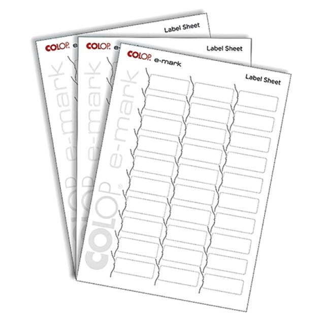 Colop e-mark CREATE Klebeetiketten 48 x 18 mm 300 Stück