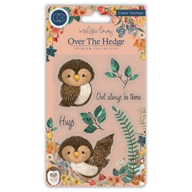 Craft Consortium Clear Stamp Transparenter Stempel Olivia the Owl