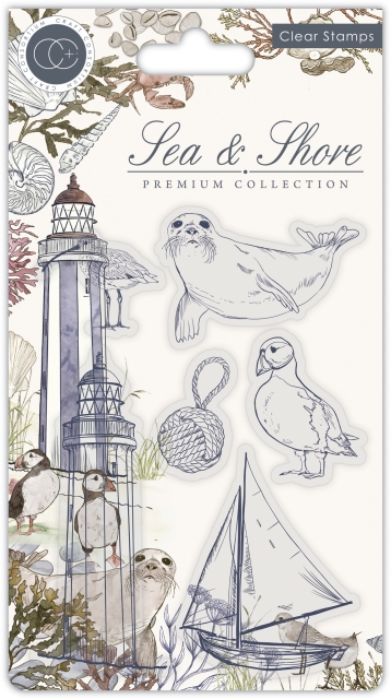 Craft Consortium Clear Stamp Transparenter Stempel Sea & Shore