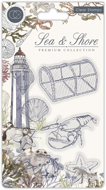 Craft Consortium Clear Stamp Transparenter Stempel Sea & Shore