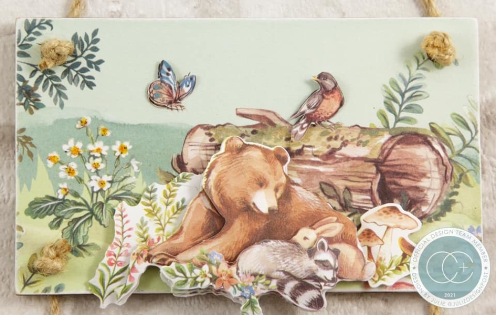 Craft Consortium In the Forest 3D Decoupage Set
