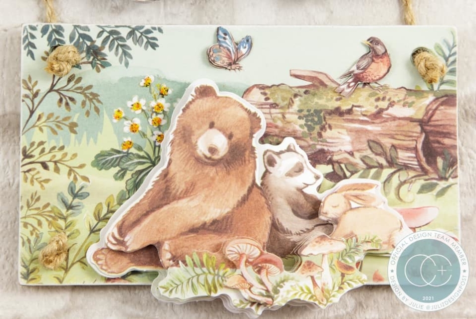 Craft Consortium In the Forest 3D Decoupage Set