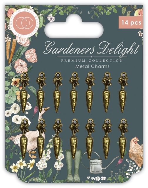 Craft Consortium Gardeners Delight Metal Charms