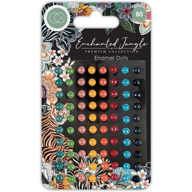 Craft Consortium Enamel Dots Enchanted Jungle