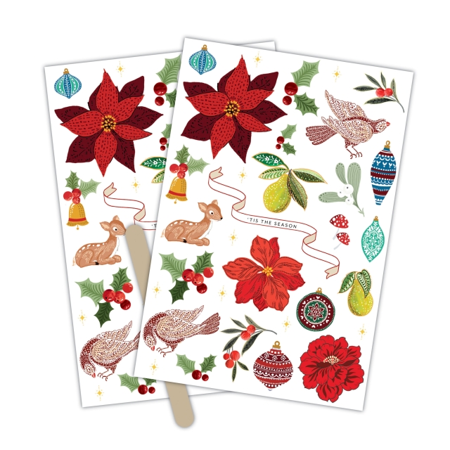 Craft Consortium Tis the Season Rub-on Transfers