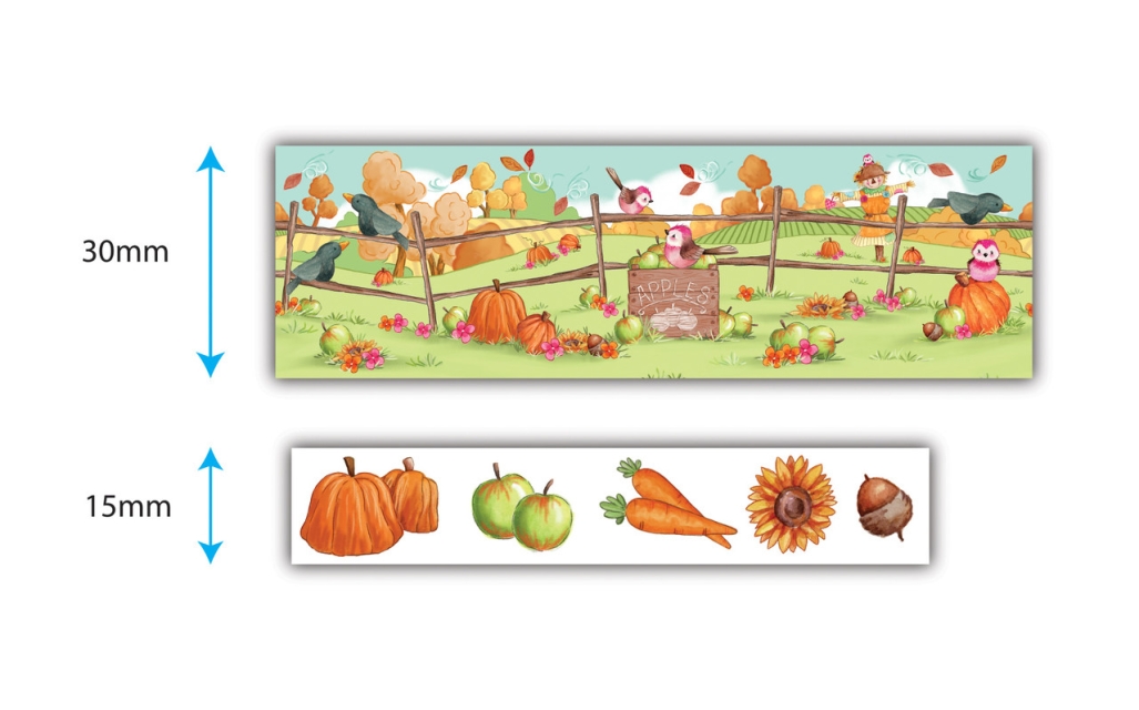 Craft Consortium Happy Harvest Washi Tape