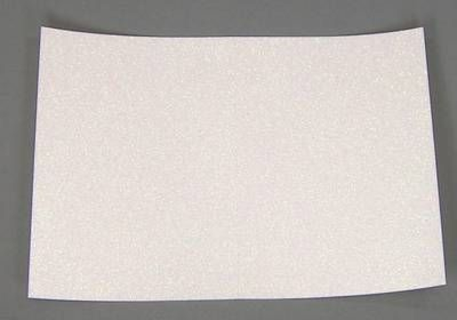 Glitter Doppelkarte 190 Gramm weiss irisierend
