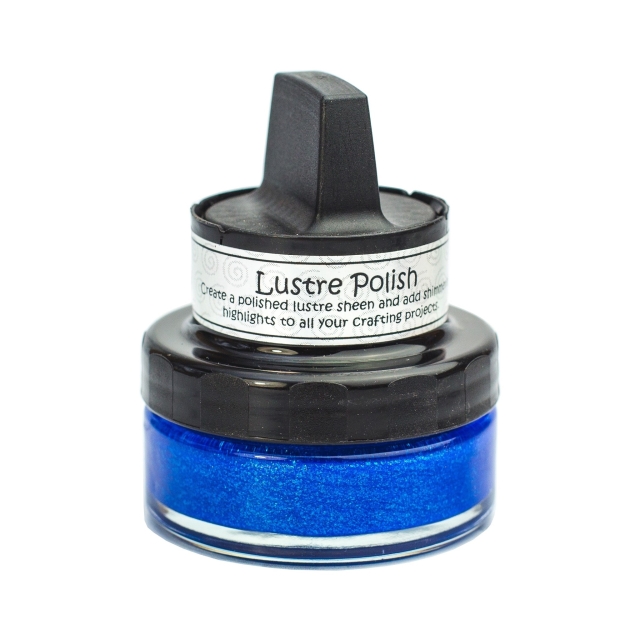 Cosmic Shimmer Lustre Polish Blue Allure 50 ml