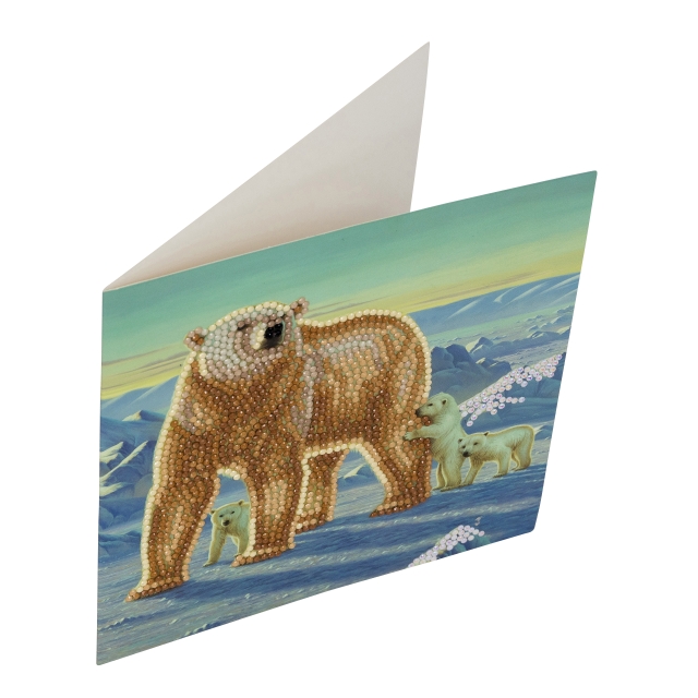 Craft Buddy CCK-A15 Crystal Card Kit Polar Family
