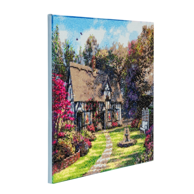 Craft Buddy CAK-A29 Framed Crystal Art Holzrahmen Country Cottage