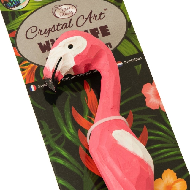 Craftbuddy CAWP1 Crystal Art Pick Up Pen Flamingo
