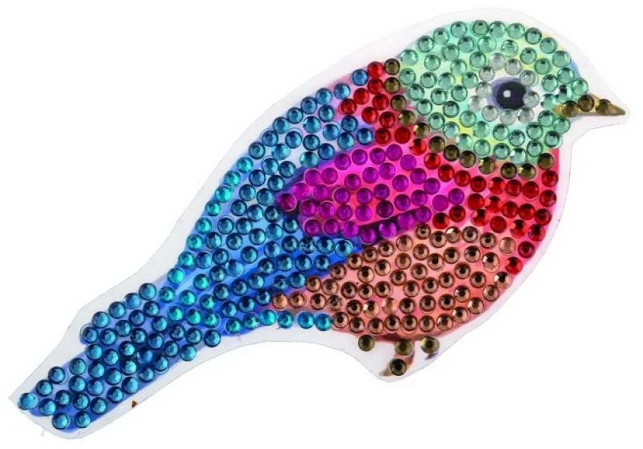 Craft Buddy CAMK-53 Crystal Motif Kit Kristallkunst Sticker Bird