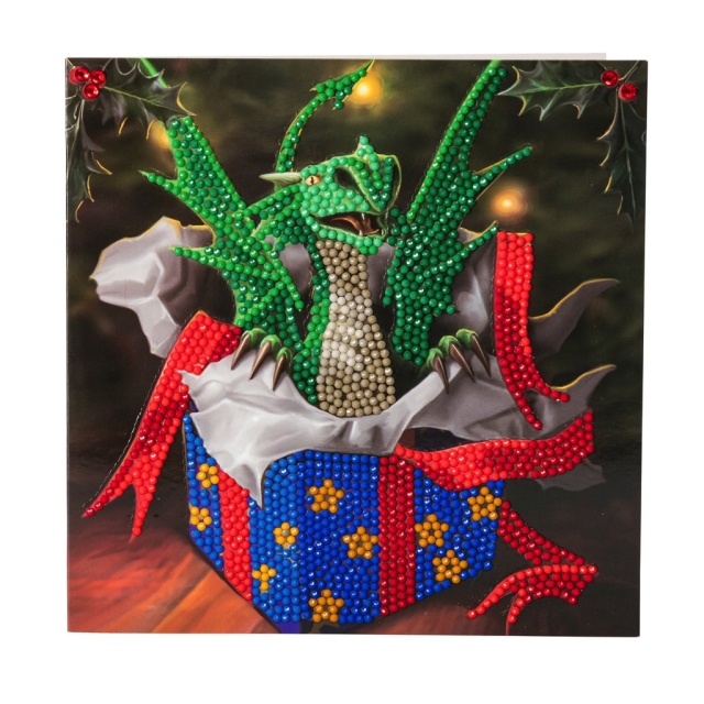 Craft Buddy CCK-XM34 Crystal Card Kit Dragon Gift