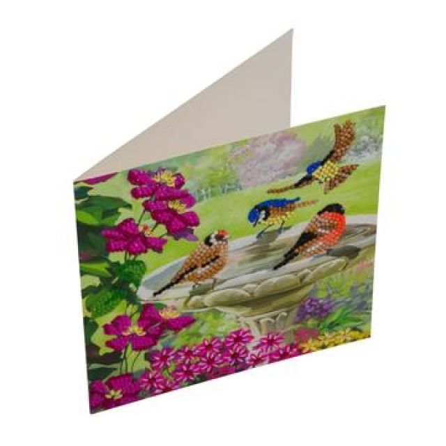 Craft Buddy CCK-A50 Crystal Card Kit Birds